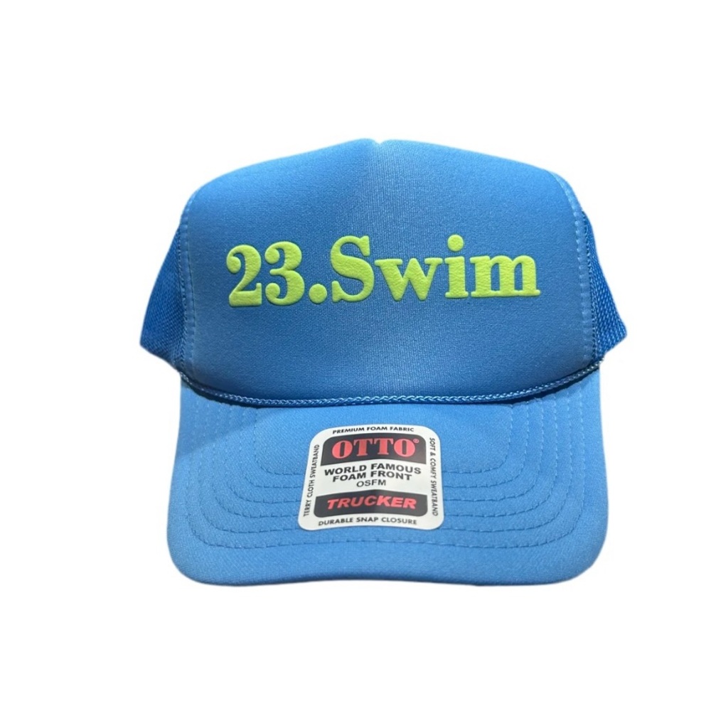 23.Swim trucker hat
